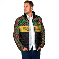 Vanuatu Football Custom Padded Jacket Go Chiefs Basket-weave Pattern LT14 - Polynesian Pride