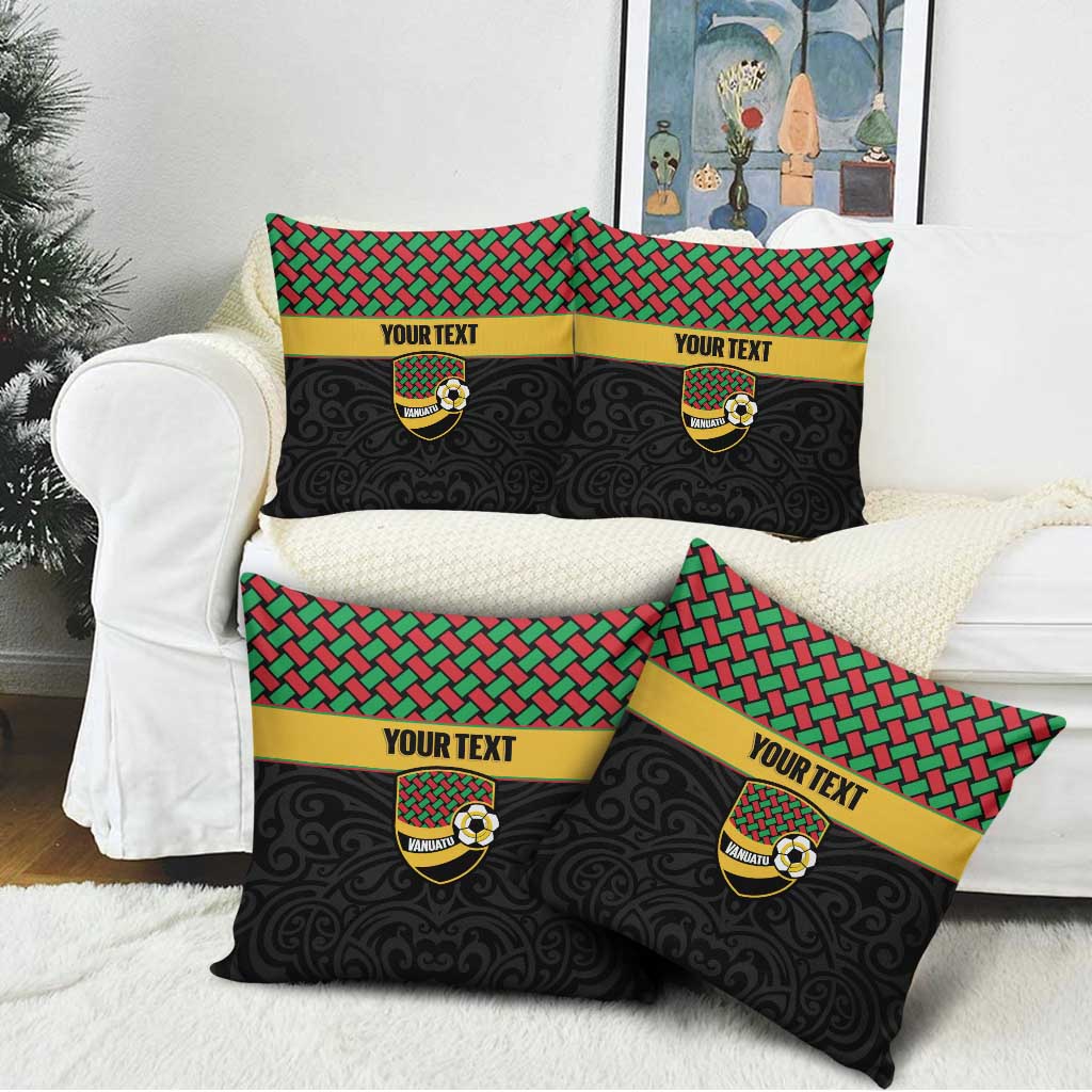Vanuatu Football Custom Pillow Cover Go Chiefs Basket-weave Pattern LT14 - Polynesian Pride