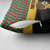 Vanuatu Football Custom Pillow Cover Go Chiefs Basket-weave Pattern LT14 - Polynesian Pride