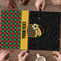 Vanuatu Football Custom Puzzle Go Chiefs Basket-weave Pattern LT14 - Polynesian Pride