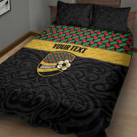 Vanuatu Football Custom Quilt Bed Set Go Chiefs Basket-weave Pattern LT14 - Polynesian Pride