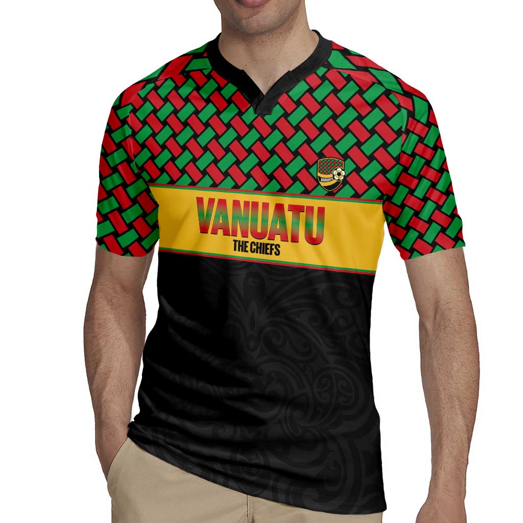 Vanuatu Football Custom Rugby Jersey Go Chiefs Basket-weave Pattern LT14 - Polynesian Pride