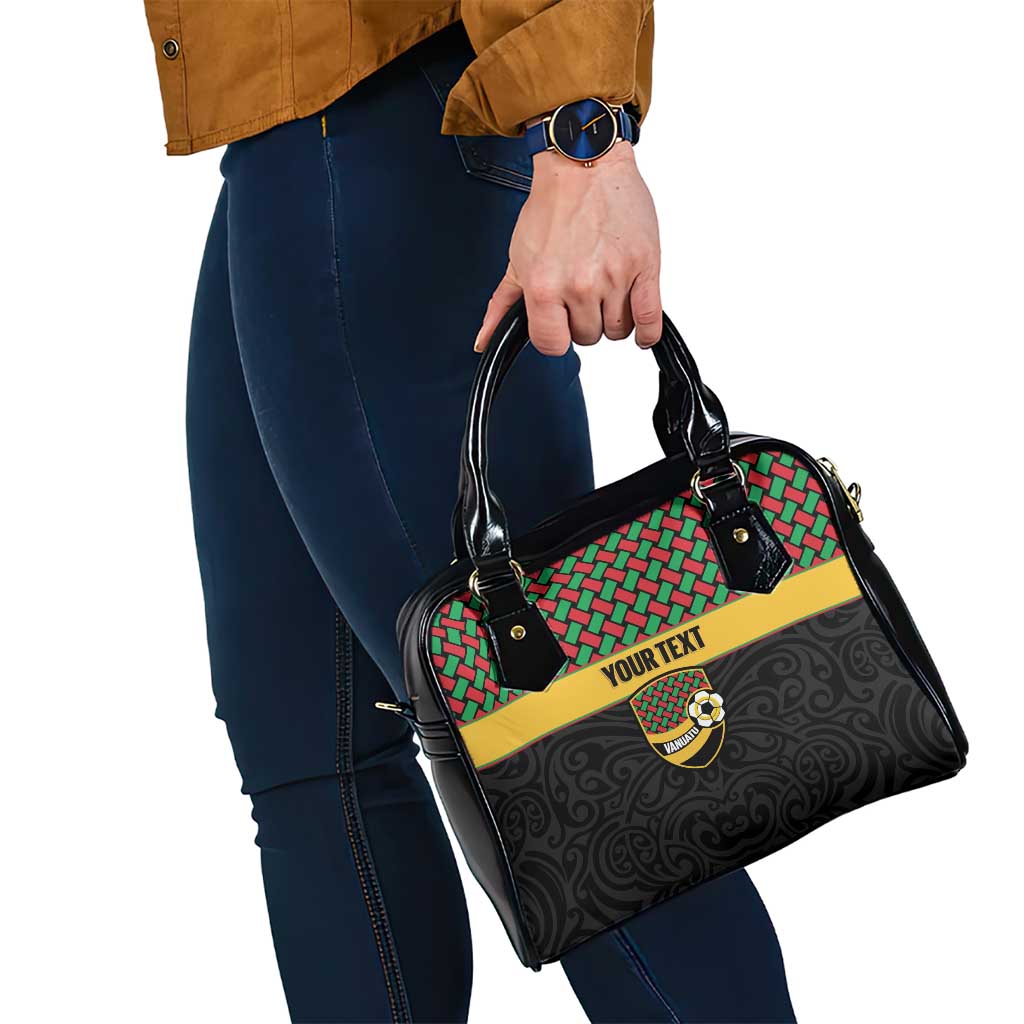 Vanuatu Football Custom Shoulder Handbag Go Chiefs Basket-weave Pattern LT14 - Polynesian Pride