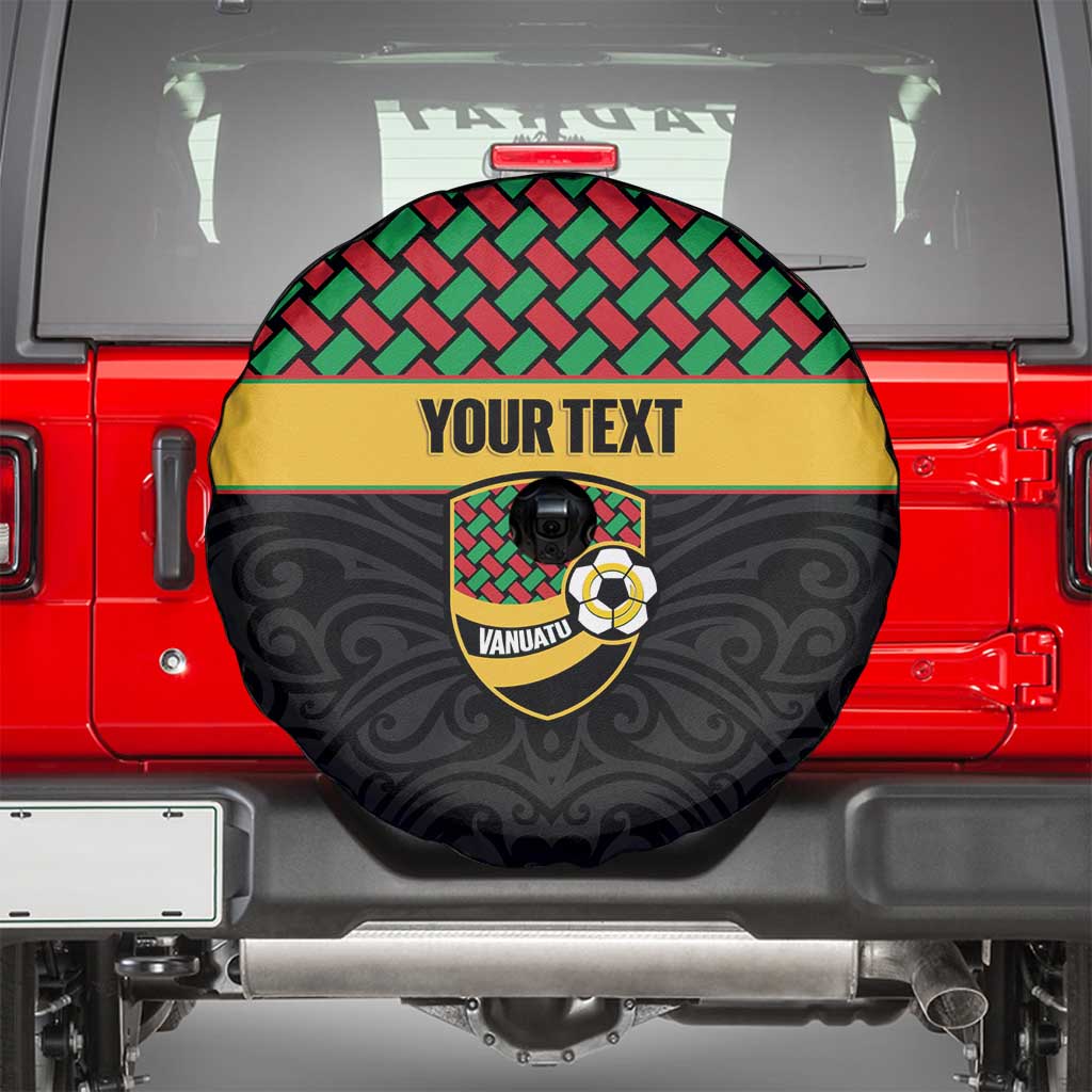 Vanuatu Football Custom Spare Tire Cover Go Chiefs Basket-weave Pattern LT14 - Polynesian Pride