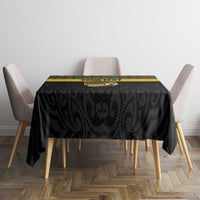 Vanuatu Football Custom Tablecloth Go Chiefs Basket-weave Pattern LT14 - Polynesian Pride