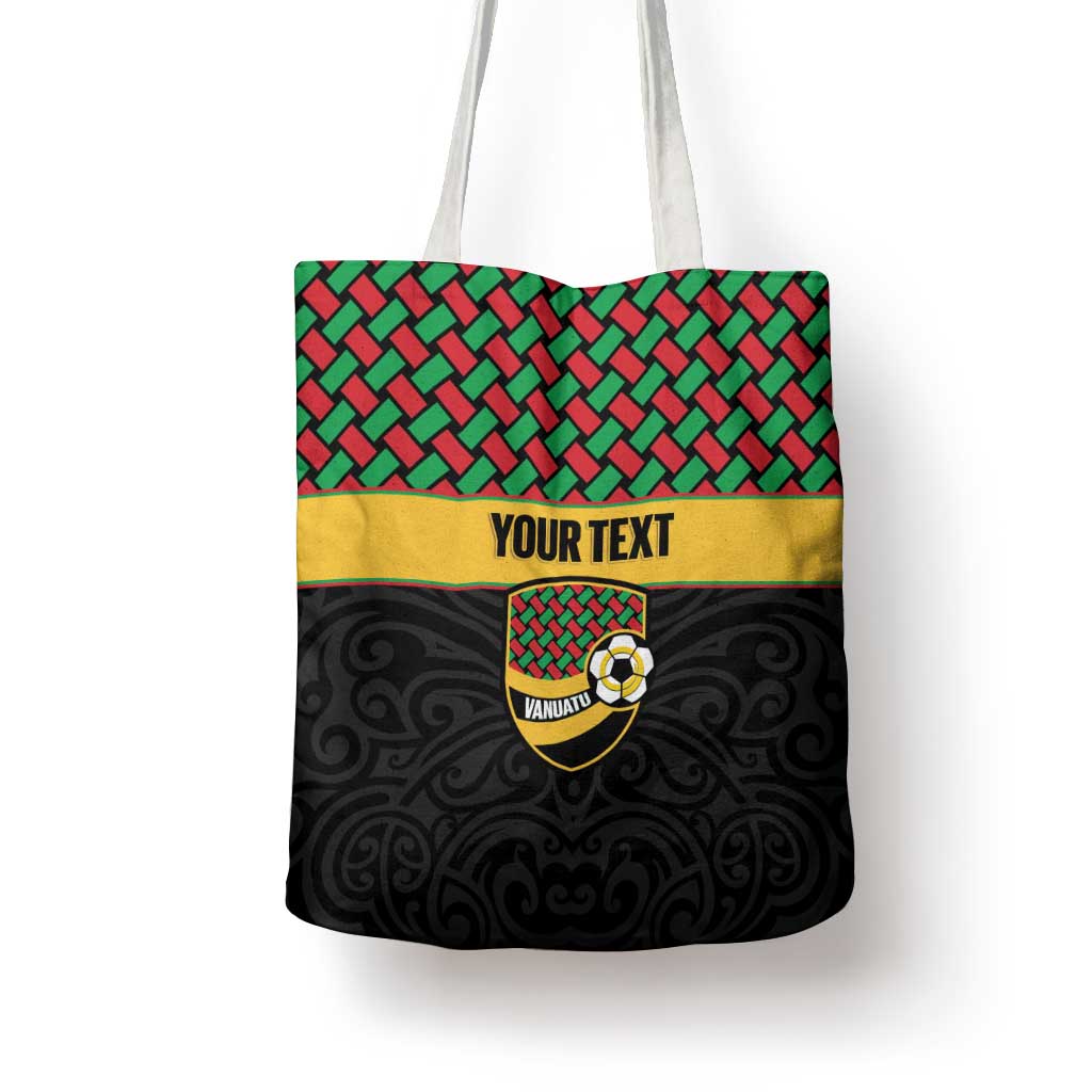 Vanuatu Football Custom Tote Bag Go Chiefs Basket-weave Pattern LT14 - Polynesian Pride