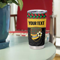 Vanuatu Football Custom Tumbler Cup Go Chiefs Basket-weave Pattern LT14 - Polynesian Pride