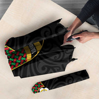 Vanuatu Football Custom Umbrella Go Chiefs Basket-weave Pattern LT14 - Polynesian Pride