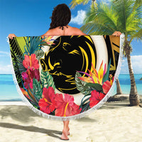 Vanuatu Boar Tusk Yumi Yumi Yumi Beach Blanket Independens Dei Long God Yumi Stanap LT14 - Polynesian Pride