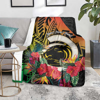 Vanuatu Boar Tusk Yumi Yumi Yumi Blanket Independens Dei Long God Yumi Stanap LT14 - Polynesian Pride