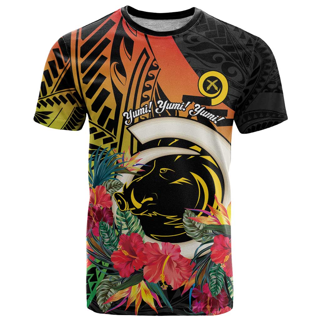 Vanuatu Boar Tusk Yumi Yumi Yumi T Shirt Independens Dei Long God Yumi Stanap