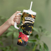 Vanuatu Boar Tusk Yumi Yumi Yumi Tumbler With Handle Independens Dei Long God Yumi Stanap