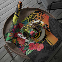Vanuatu Boar Tusk Yumi Yumi Yumi Wrapping Paper Independens Dei Long God Yumi Stanap LT14 - Polynesian Pride