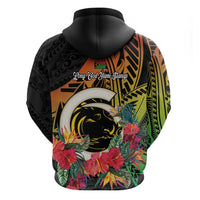 Vanuatu Boar Tusk Yumi Yumi Yumi Zip Hoodie Independens Dei Long God Yumi Stanap