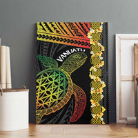 Vanuatu Sand Drawing Turtle Canvas Wall Art Happy Independence Day LT14 - Polynesian Pride