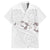 White Polynesia Family Matching Summer Maxi Dress and Hawaiian Shirt Tribal Pattern Tropical Frangipani