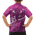 Pink Polynesia Family Matching Summer Maxi Dress and Hawaiian Shirt Tribal Pattern Tropical Frangipani
