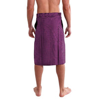 Pink Polynesia Lavalava Tribal Pattern Tropical Frangipani LT14 - Polynesian Pride