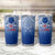 Samoa Rugby Tumbler Cup Toa Samoa Polynesian Pacific Navy Version