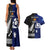 New Zealand and Scotland Rugby Couples Matching Tank Maxi Dress And Hawaiian Shirt All Black Maori With Thistle Together LT14 - Polynesian Pride