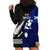 New Zealand and Scotland Rugby Hoodie Dress All Black Maori With Thistle Together LT14 - Polynesian Pride