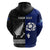 Personalised New Zealand and Scotland Rugby Hoodie All Black Maori With Thistle Together LT14 - Polynesian Pride