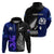 Personalised New Zealand and Scotland Rugby Hoodie All Black Maori With Thistle Together LT14 - Polynesian Pride