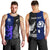 Personalised New Zealand and Scotland Rugby Men Tank Top All Black Maori With Thistle Together LT14 - Polynesian Pride