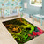 Hawaii Area Rug Kanaka Map With Polynesian Shark Tattoo Reggae Unique LT14 - Polynesian Pride