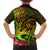 Hawaii Family Matching Off Shoulder Short Dress and Hawaiian Shirt Kanaka Map With Polynesian Shark Tattoo Reggae Unique LT14 - Polynesian Pride