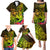 Hawaii Family Matching Puletasi Dress and Hawaiian Shirt Kanaka Map With Polynesian Shark Tattoo Reggae Unique LT14 - Polynesian Pride