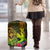 Hawaii Luggage Cover Kanaka Map With Polynesian Shark Tattoo Reggae Unique LT14 - Polynesian Pride