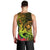 Hawaii Men Tank Top Kanaka Map With Polynesian Shark Tattoo Reggae Unique LT14 - Polynesian Pride