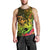 Hawaii Men Tank Top Kanaka Map With Polynesian Shark Tattoo Reggae Unique LT14 - Polynesian Pride