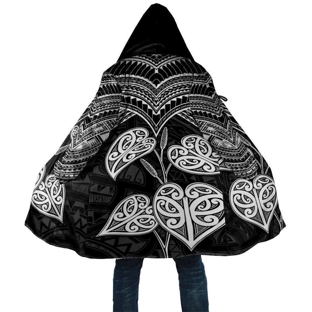 Black New Zealand Kawakawa Maori Ngaru Cloak