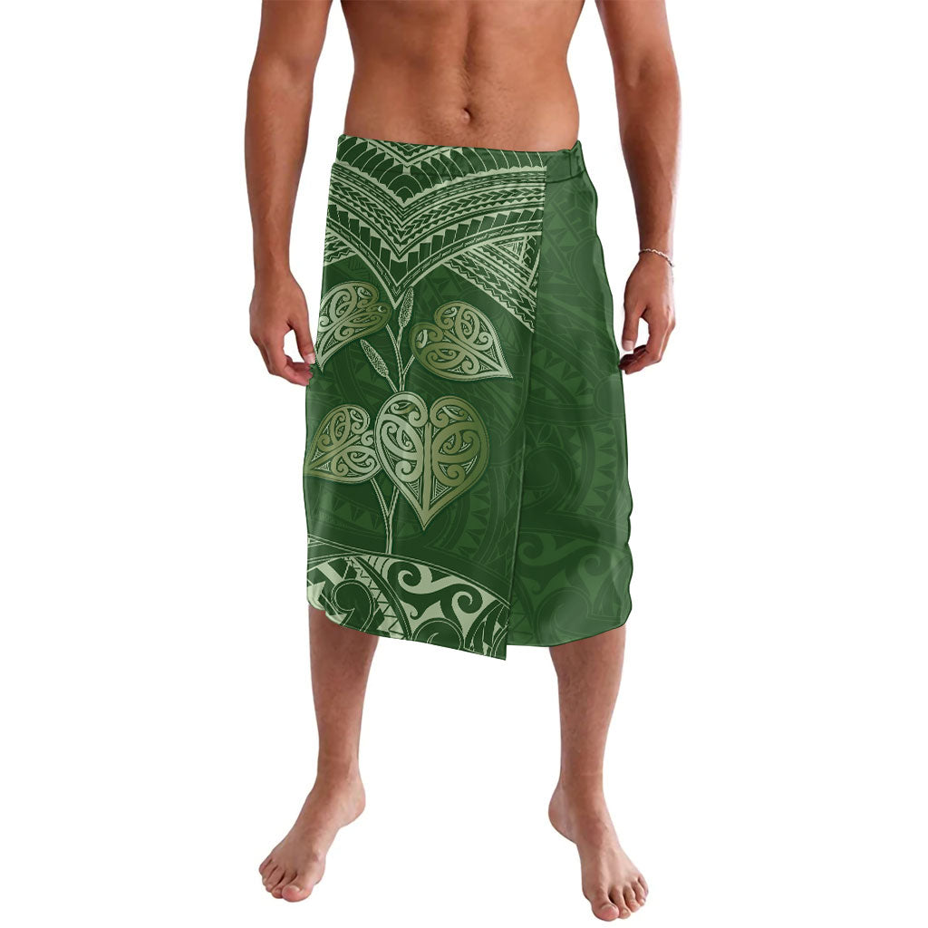 Green New Zealand Kawakawa Maori Ngaru Lavalava LT14 Green - Polynesian Pride