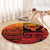 Ia Ora Na Marquesas Islands Round Carpet Mata Tiki Marquesan Tattoo LT14 - Polynesian Pride