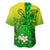 Kia Orana Cook Islands Baseball Jersey Kuki Airani Tattoo Pattern With Sea Turtle LT14 - Polynesian Pride