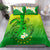 Kia Orana Cook Islands Bedding Set Kuki Airani Tattoo Pattern With Sea Turtle LT14 - Polynesian Pride