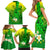 Kia Orana Cook Islands Family Matching Short Sleeve Bodycon Dress and Hawaiian Shirt Kuki Airani Tattoo Pattern With Sea Turtle LT14 - Polynesian Pride