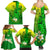 Kia Orana Cook Islands Family Matching Summer Maxi Dress and Hawaiian Shirt Kuki Airani Tattoo Pattern With Sea Turtle LT14 - Polynesian Pride