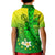 Kia Orana Cook Islands Kid Polo Shirt Kuki Airani Tattoo Pattern With Sea Turtle LT14 - Polynesian Pride