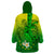 Kia Orana Cook Islands Wearable Blanket Hoodie Kuki Airani Tattoo Pattern With Sea Turtle LT14 - Polynesian Pride