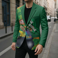 St Patrick's Day Hawaii Blazer Hauoli Maoli Funny Shaka Leprechaun LT14 - Polynesian Pride