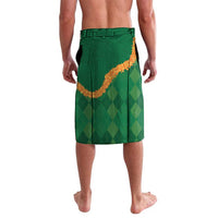 St Patrick's Day Hawaii Lavalava Hauoli Maoli Funny Shaka Leprechaun LT14 - Polynesian Pride