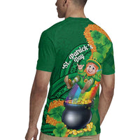 St Patrick's Day Hawaii Rugby Jersey Hauoli Maoli Funny Shaka Leprechaun