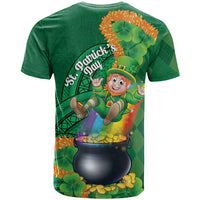 St Patrick's Day Hawaii T Shirt Hauoli Maoli Funny Shaka Leprechaun LT14 - Polynesian Pride
