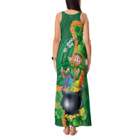 St Patrick's Day Hawaii Tank Maxi Dress Hauoli Maoli Funny Shaka Leprechaun LT14 - Polynesian Pride