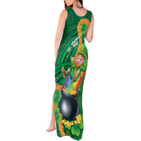 St Patrick's Day Hawaii Tank Maxi Dress Hauoli Maoli Funny Shaka Leprechaun LT14 - Polynesian Pride