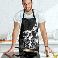 Hafa Adai Guam Discovery Day Apron Chamorro Latte Stone Hand Black Version LT14 - Polynesian Pride